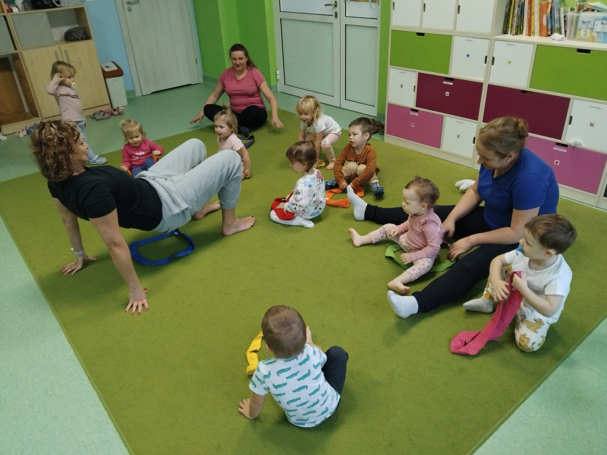 Zabawy z fizjoterapeutą